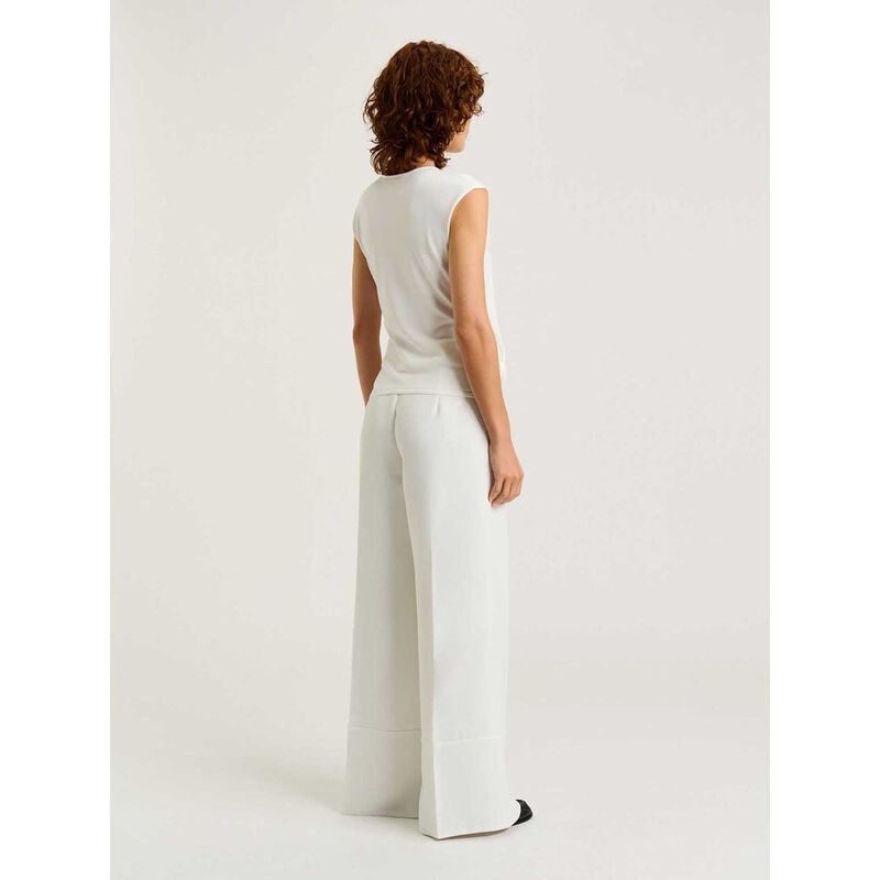 Veronika Maine Twist Front Knit Top image number 1